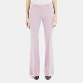 Stretch Wool Flare Pant Outlet at Theory