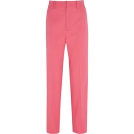 Stretch Wool and Silk-Blend Straight-Leg Pants by Gucci at Net A Porter