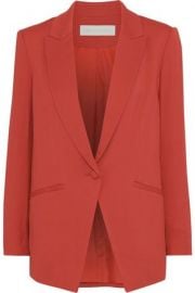 Stretch-crepe blazer at The Outnet