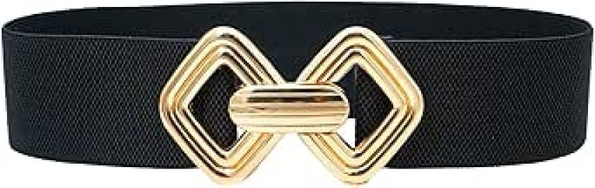 Stretchy Wide Belts for Women Elastic Waist Belts for Dresses at Amazon