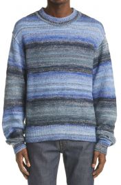 Stripe Cotton Blend Sweater at Nordstrom