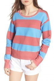 Stripe Crewneck Sweatshirt by Frank  Eileen Tee Lab at Nordstrom Rack