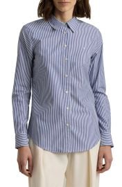 Stripe Easy Care Cotton Shirt at Nordstrom