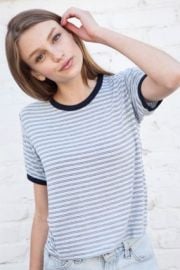 Stripe Nadine Top at Brandy Melville