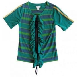 Stripe Ruffle Cardigan by Marni  at H&M