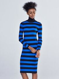 Stripe Turtleneck Dress - Gabrielle Union Collection at New York & Company