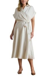 Stripe Twill Dress at Nordstrom