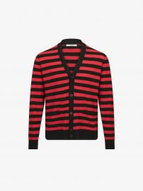 Stripe Wool Cardigan by Givenchy at Givenchy