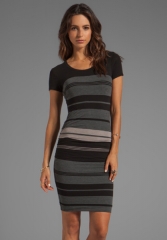 Stripe dress by James Perse at Revolve