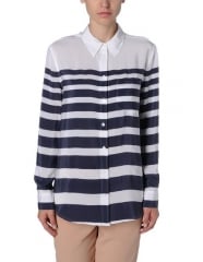 Stripe shirt by Equipment at The Corner