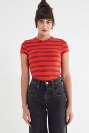 Striped Baby Tee at Urban Outfitters