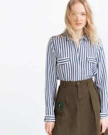 Striped Blouse at Zara