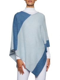 Striped Cashmere Poncho by Beryll at Beryll