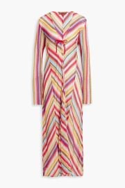 Striped Crochet Knit Coverup at The Outnet