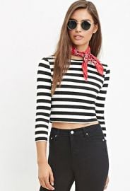 Striped Crop Top  Forever 21 - 2000142721 at Forever 21