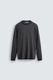 Striped Jacquard Sweater at Zara