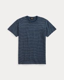 Striped Jersey Crewneck T-Shirt Ralph Lauren at Ralph Lauren