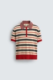 Striped Knit Polo Harry Lambert For Zara X Disney at Zara