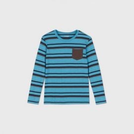 Striped Long Sleeve T-Shirt by Cat  Jack at Target at Target