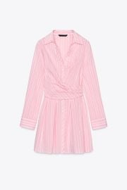 Striped Mini Dress at Zara