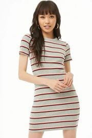 Striped Mini Dress by Forever 21 at Forever 21