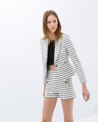 Striped Short Blazer at Zara