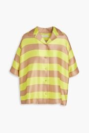 Striped Silk Shirt at The Outnet
