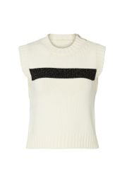 Striped Sleeveless Sweater by Philosophy di Lorenzo Serafini at Rent The Runway