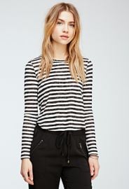 Striped Slub Knit Top  Forever 21 - 2000054405 at Forever 21