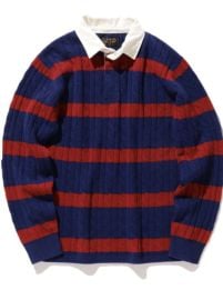 Striped Sweater by Beams Plus at Mr Porter