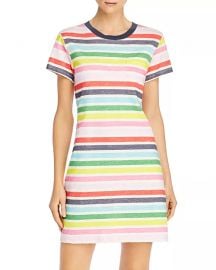 Striped Tee Dress at Bloomingdales