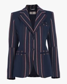 Striped Wool Jacket at Olivala