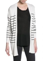 Striped cardigan at Mango