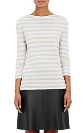 Striped cashmere sweater at Barneys