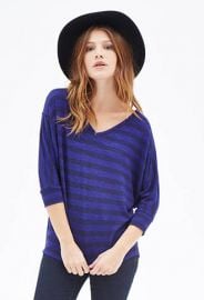 Striped dolman tee at Forever 21