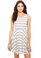 Striped dress at Delias