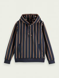 Striped hooded sweater at Scotch and Soda