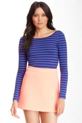 Striped long sleeve top at Nordstrom Rack