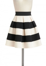 Striped skirt like Sadies at Modcloth