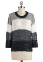 Striped sparkley sweater at Modcloth at Modcloth