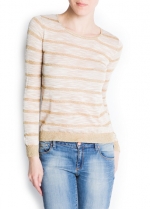 Striped sweater like Tessas at Mango