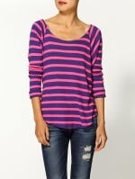 Striped sweatshirt like Carries at Piperlime