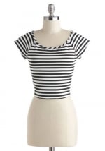 Striped top at Modcloth at Modcloth