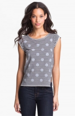 Stripes and spot top by Marc Jacobs at Nordstrom