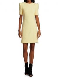 Structured Shoulder Tweed Dress at Saks Fifth Avenue