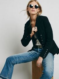 Structured Washed Blazer at Free People