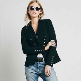 Structured Washed Blazer at Free People