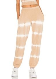 Strut This Sunset sweatpants in Buttercream Tie Dye at Revolve