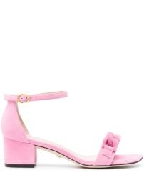 Stuart Weitzman Amelina Braided Strap Sandals - Farfetch at Farfetch