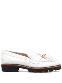 Stuart Weitzman Signature Tassel Detail Loafers - Farfetch at Farfetch